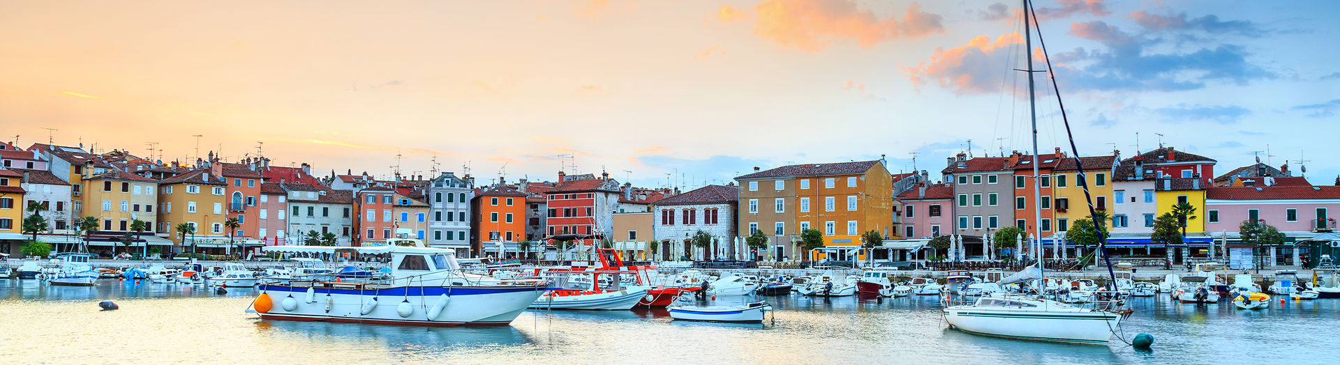 Marina with boats and yachts